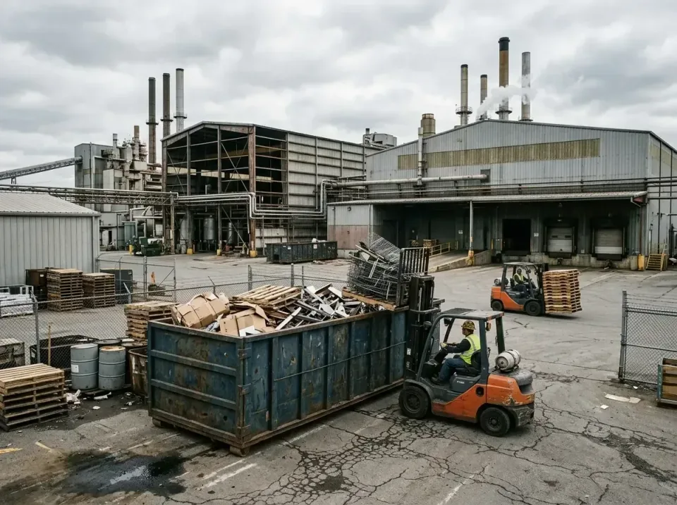industrial-factory-scrap-conta-003 — frequently asked questions, Cheap Roll-off Dumpster Rentals in Village St. George, LA